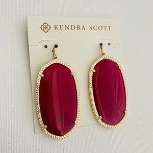 Kendra Scott Danielle Gold Earrings NEW/Authentic